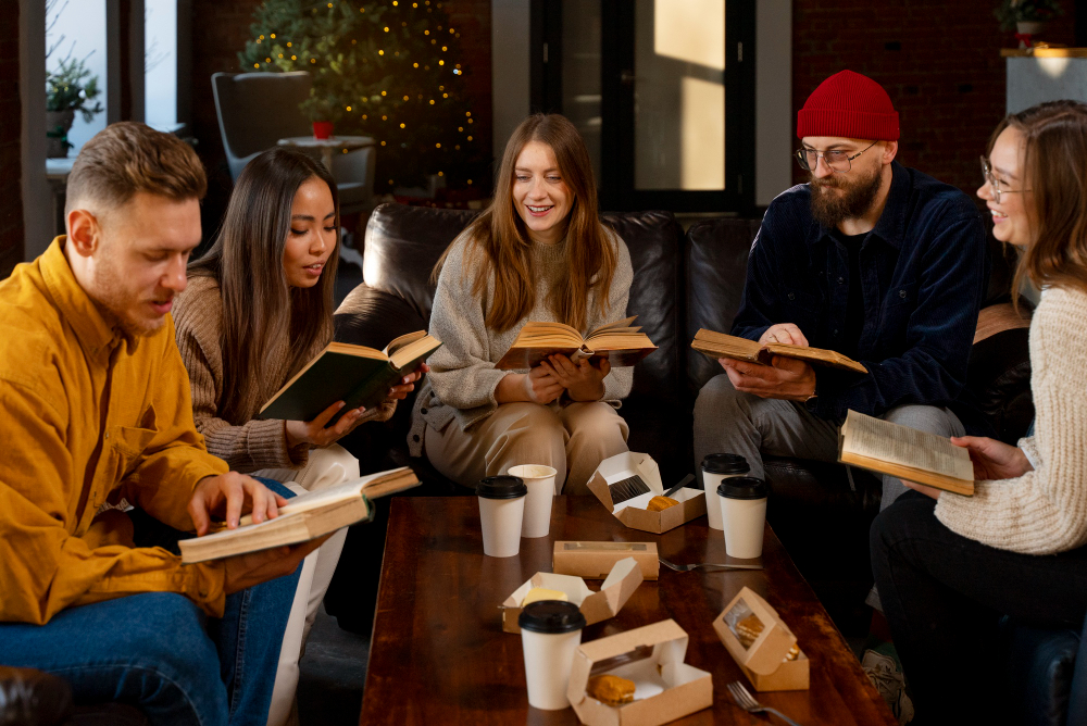 Club de lecture pour apprenants du français